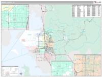 Weber County, UT Wall Map Zip Code