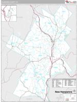 Caledonia County, VT Wall Map Zip Code