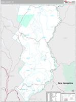 Essex County, VT Wall Map