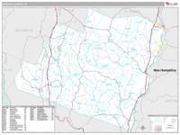 Orange County, VT Wall Map Zip Code