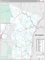 Windsor County, VT Wall Map Zip Code
