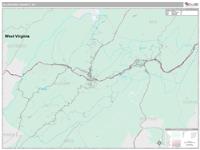 Alleghany County, VA Wall Map