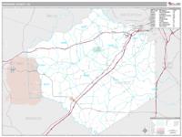 Dinwiddie County, VA Wall Map Zip Code