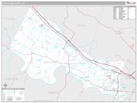 Goochland County, VA Wall Map Zip Code