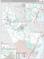 Prince William County, VA Wall Map