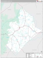 Rappahannock County, VA Wall Map Zip Code