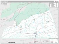 Scott County, VA Wall Map