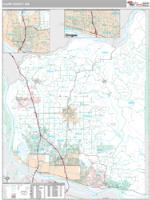 Clark County, WA Wall Map Zip Code
