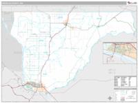 Franklin County, WA Wall Map Zip Code