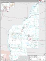 Grant County, WA Wall Map Zip Code
