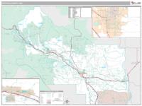 Kittitas County, WA Wall Map Zip Code