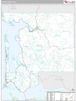Pacific County, WA Wall Map Zip Code
