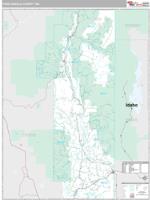 Pend Oreille County, WA Wall Map Zip Code