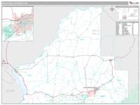 Walla Walla County, WA Wall Map Zip Code