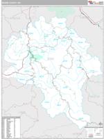 Boone County, WV Wall Map Zip Code
