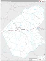 Doddridge County, WV Wall Map Zip Code