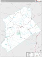 Gilmer County, WV Wall Map Zip Code