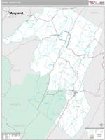 Grant County, WV Wall Map Zip Code