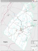 Jefferson County, WV Wall Map Zip Code