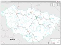 McDowell County, WV Wall Map