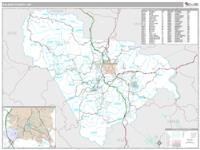 Raleigh County, WV Wall Map