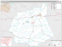 Ritchie County, WV Wall Map Zip Code