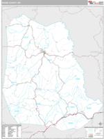 Roane County, WV Wall Map Zip Code