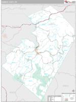 Summers County, WV Wall Map