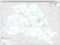 Wyoming County, WV Wall Map Zip Code