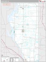 Adams County, WI Wall Map