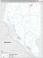 Buffalo County, WI Wall Map Zip Code