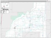 Burnett County, WI Wall Map Zip Code