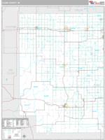 Clark County, WI Wall Map Zip Code
