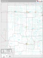 Clark County, WI Wall Map