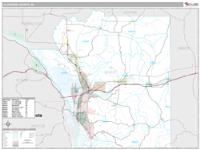 La Crosse County, WI Wall Map Zip Code