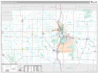 Marathon County, WI Wall Map Zip Code