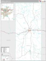 Campbell County, WY Wall Map