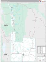 Lincoln County, WY Wall Map Zip Code