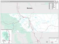 Sheridan County, WY Wall Map