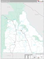Sublette County, WY Wall Map Zip Code