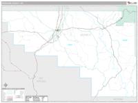 Washakie County, WY Wall Map Zip Code