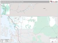 Bellingham Metro Area Wall Map