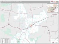 Billings Metro Area Wall Map