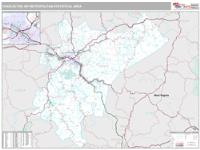 Charleston Metro Area Wall Map