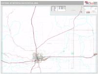 Cheyenne Metro Area Wall Map