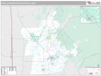 Chico Metro Area Wall Map