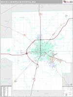 Decatur Metro Area Wall Map