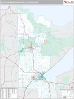 Duluth Metro Area Wall Map