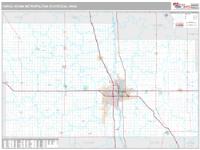 Fargo Metro Area Wall Map