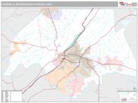 Gadsden Metro Area Wall Map